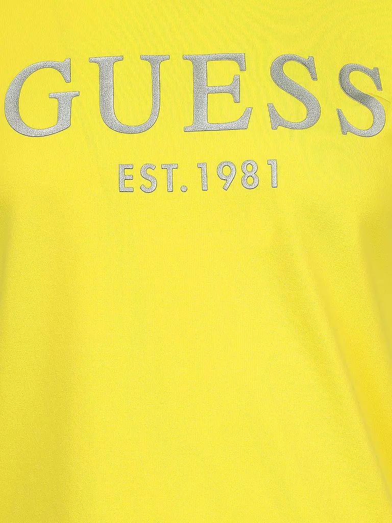 GUESS | T-Shirt | gelb