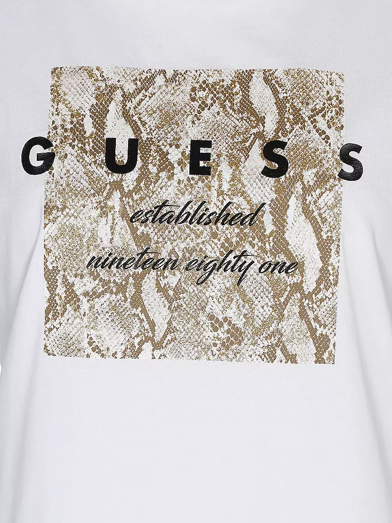 GUESS | T-Shirt | weiss