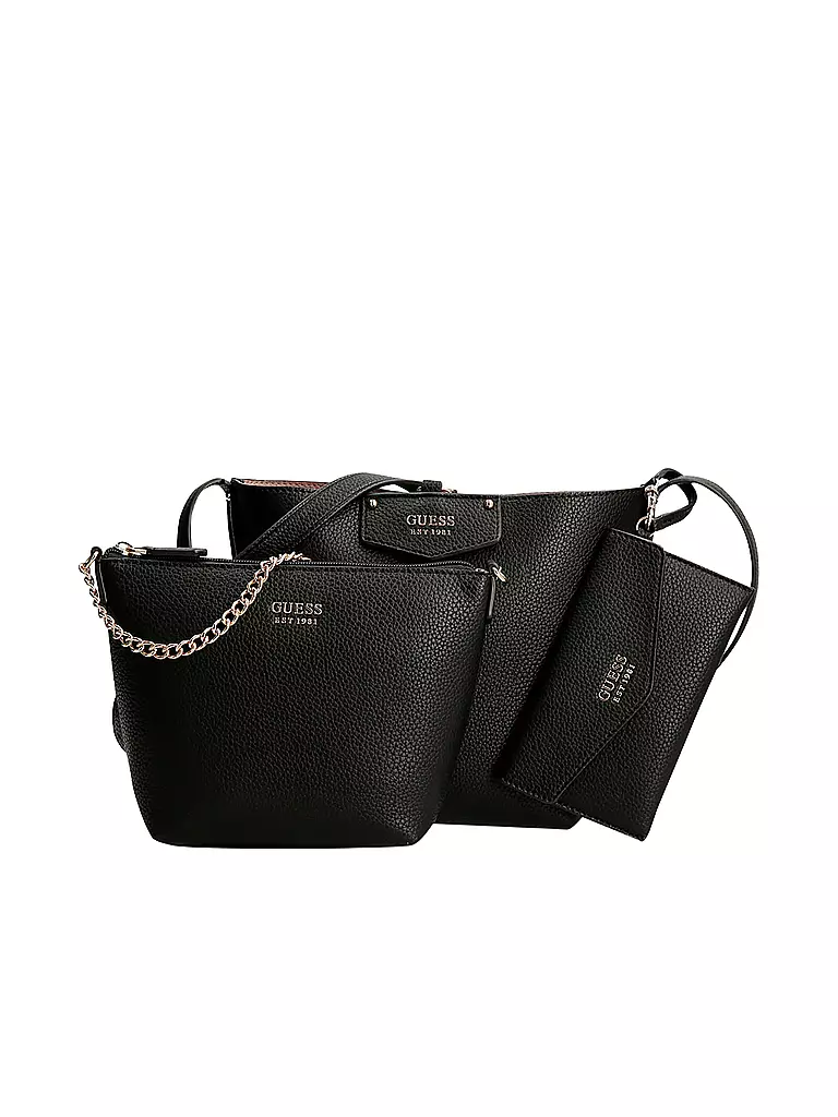 GUESS | Tasche  - Umhängetasche Brenton | schwarz