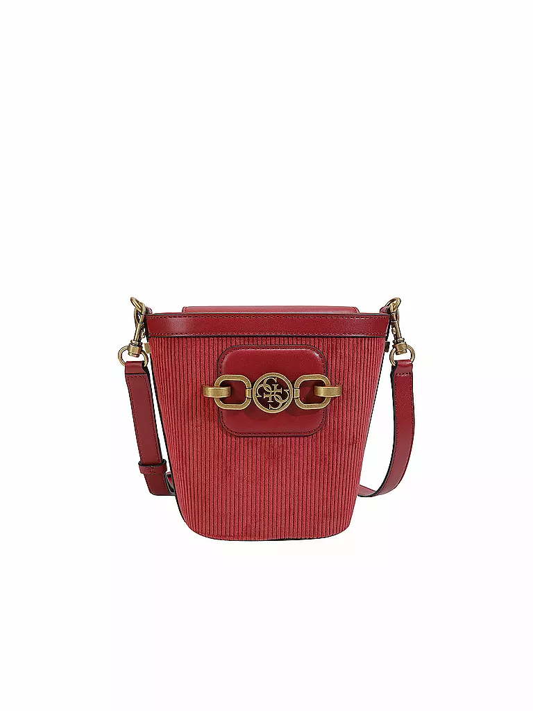 GUESS | Tasche - Bucket Bag Hensley | rot