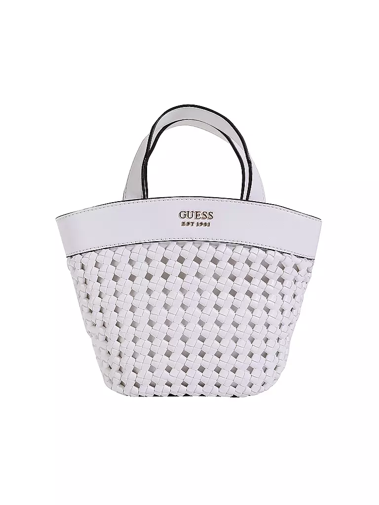 GUESS | Tasche - Mini Bag Sicilia  | weiß