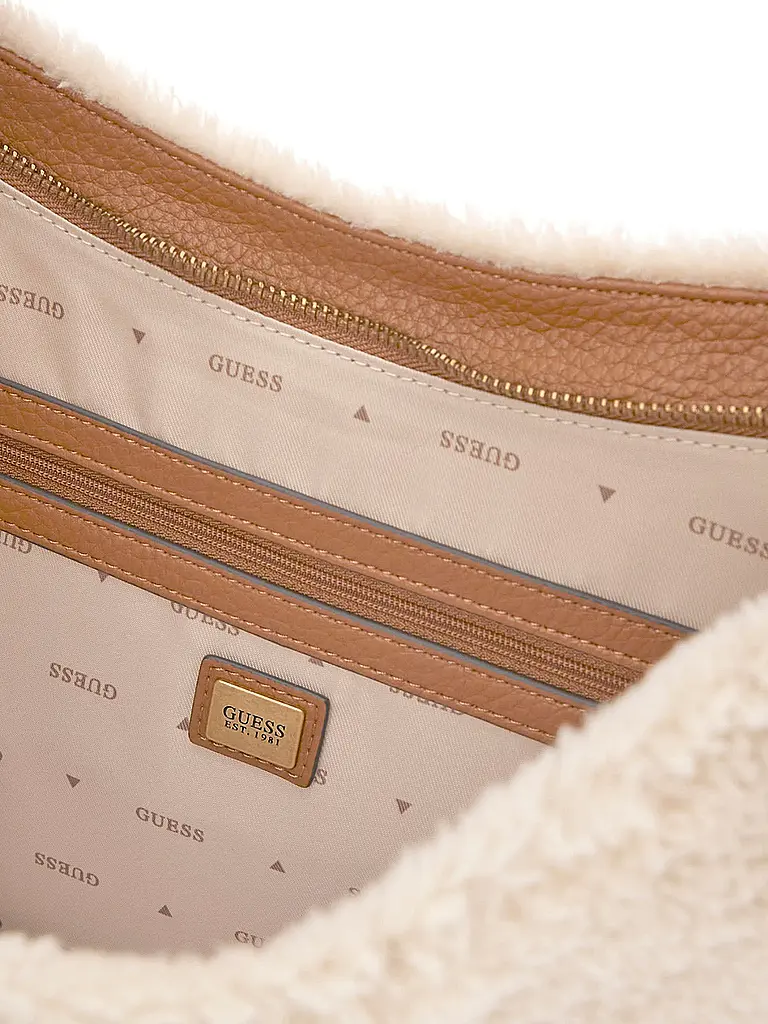 GUESS | Tasche - Schultertasche CAMDEN | Creme