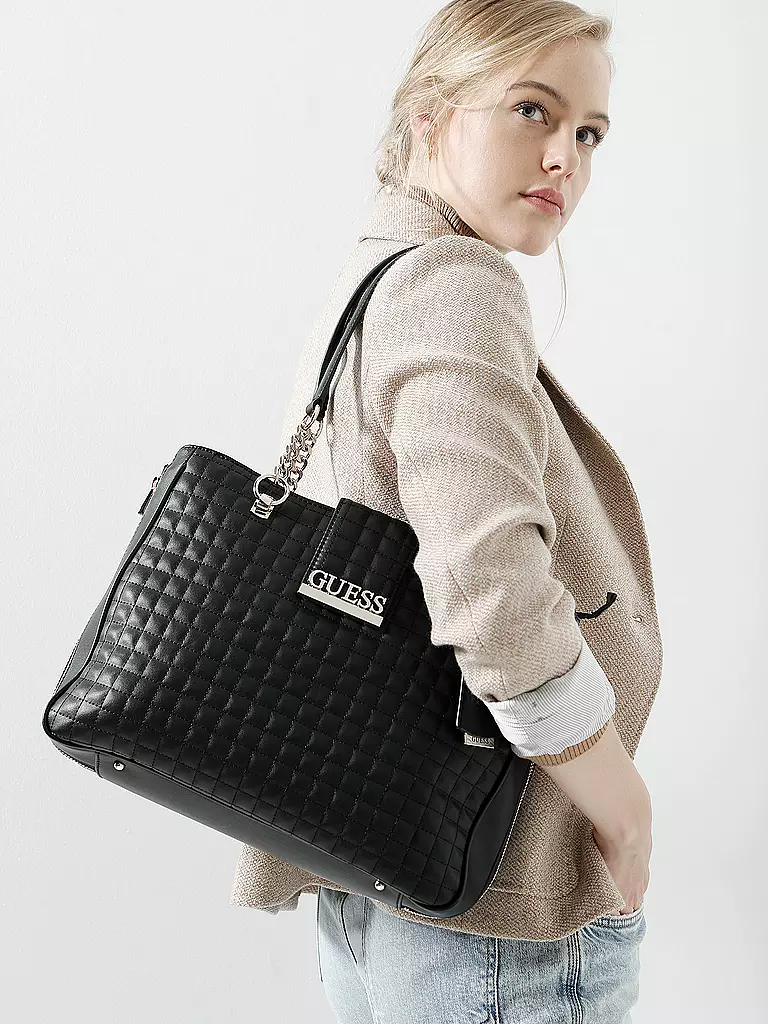 GUESS | Tasche - Shopper " Matrix Elite " | schwarz