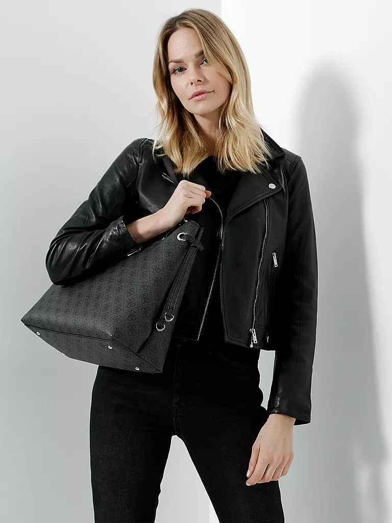 GUESS | Tasche - Shopper "Digital" | schwarz