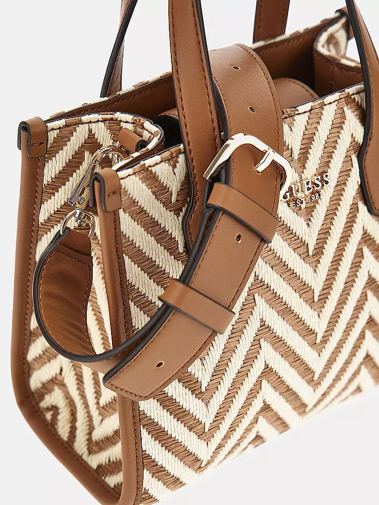 GUESS | Tasche - Tote Bag SILVANA Mini | camel