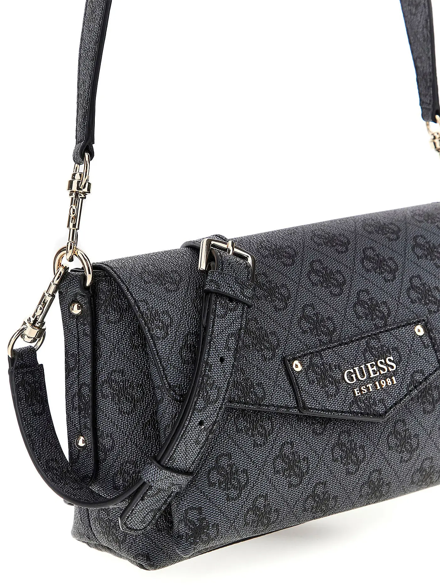 GUESS | Tasche - Umhängetasche ECO BRENTON | schwarz