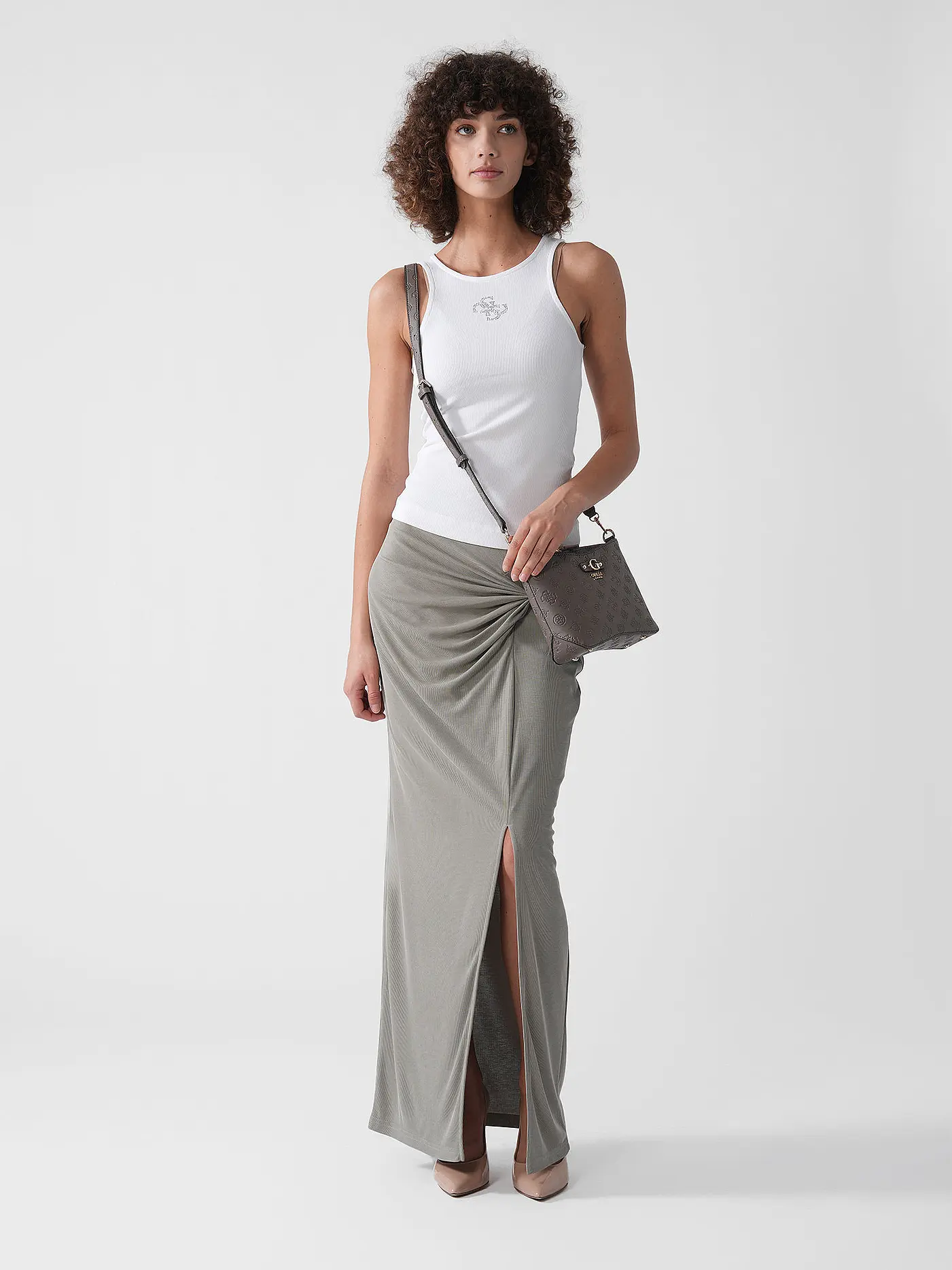 GUESS | Tasche - Umhängetasche GERTY  | grau