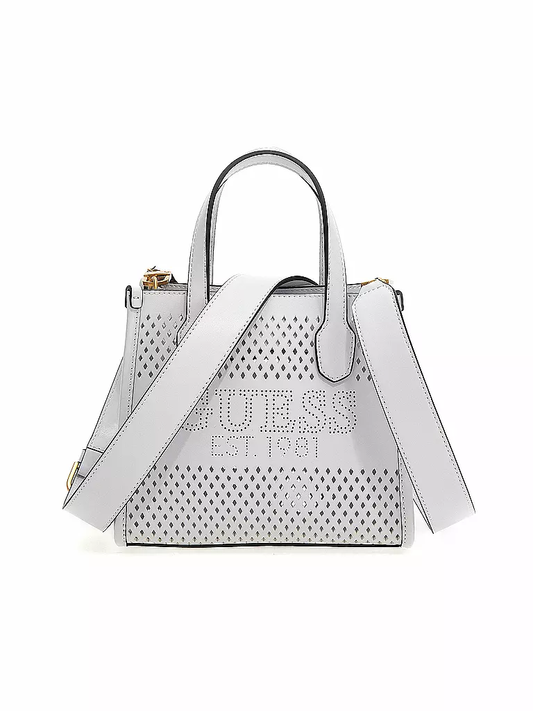 GUESS | Tasche -Mini Bag KATEY | weiss