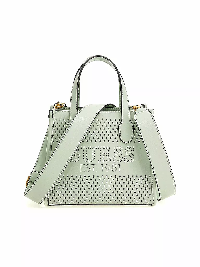 GUESS Katey Perforated Mini Satchel