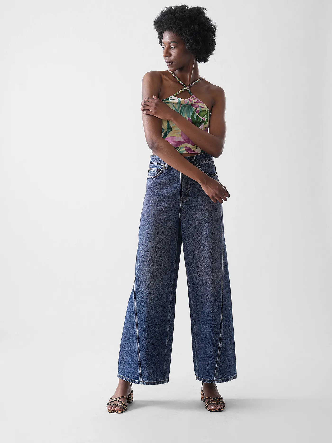 GUESS | Top Cropped Fit | grün