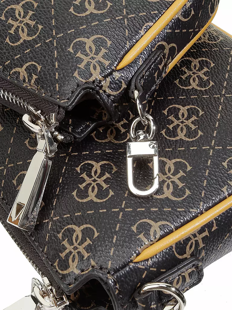 GUESS | Umhängetasche - Double Pouch Arie | braun