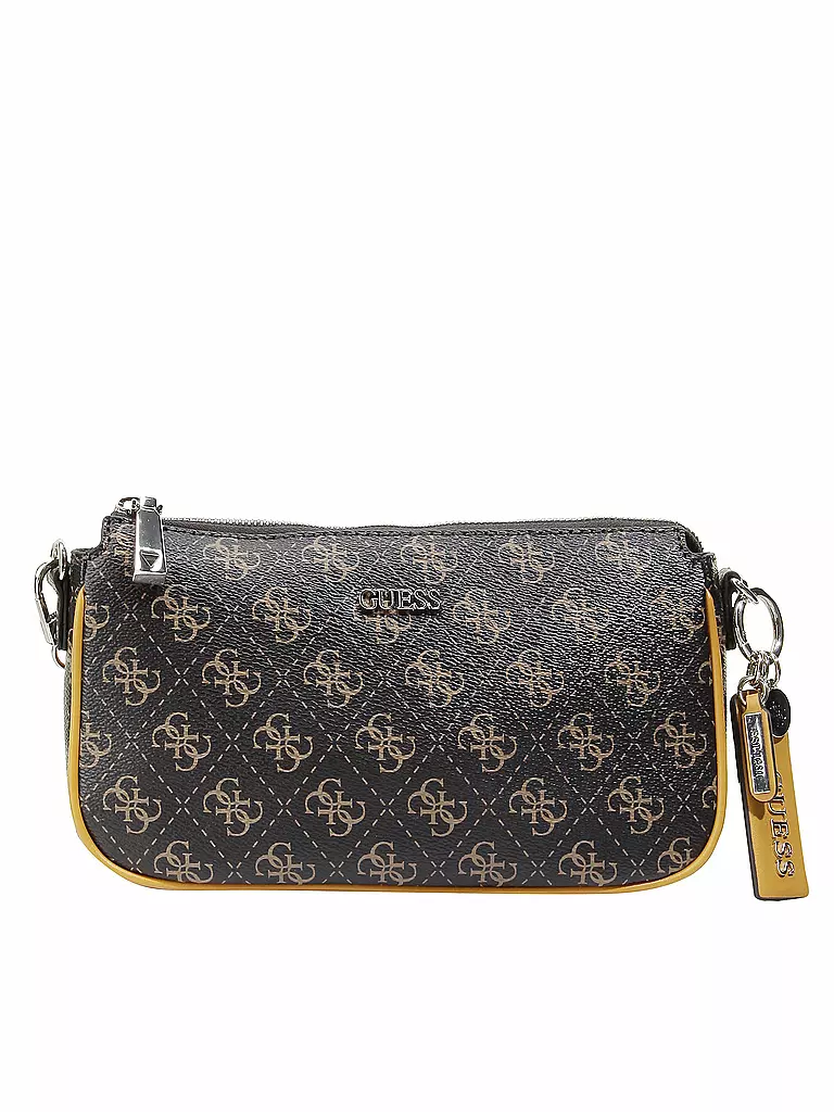 GUESS | Umhängetasche - Double Pouch Arie | braun