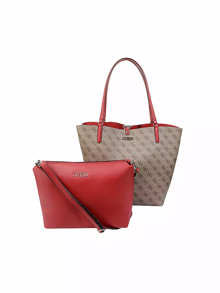 GUESS | Wendetasche - Shopper Alby | braun