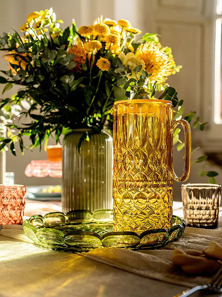 GUZZINI | Krug mit Deckel VANITY 1,75l Saffron Yellow | gelb