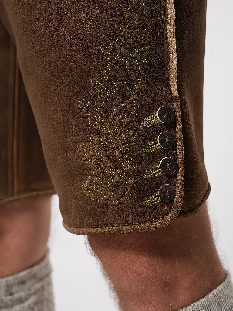 GWEIH & SILK | Trachten Lederhose Vitus | braun