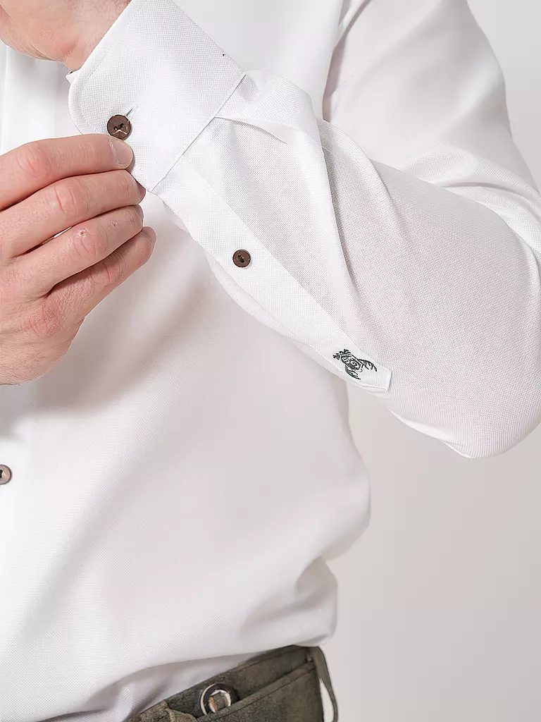 GWEIH & SILK | Trachtenhemd KLOSTERSEE | Weiss