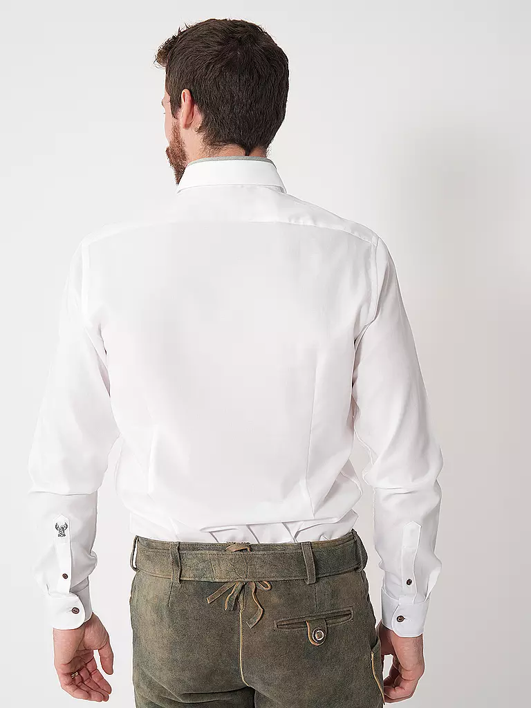 GWEIH & SILK | Trachtenhemd KLOSTERSEE | Weiss