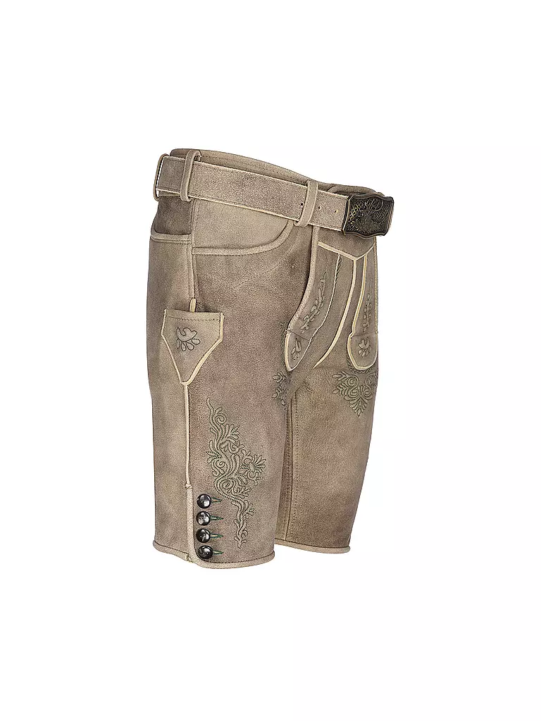 GWEIH & SILK | Lederhose MAGNUS | hellbraun