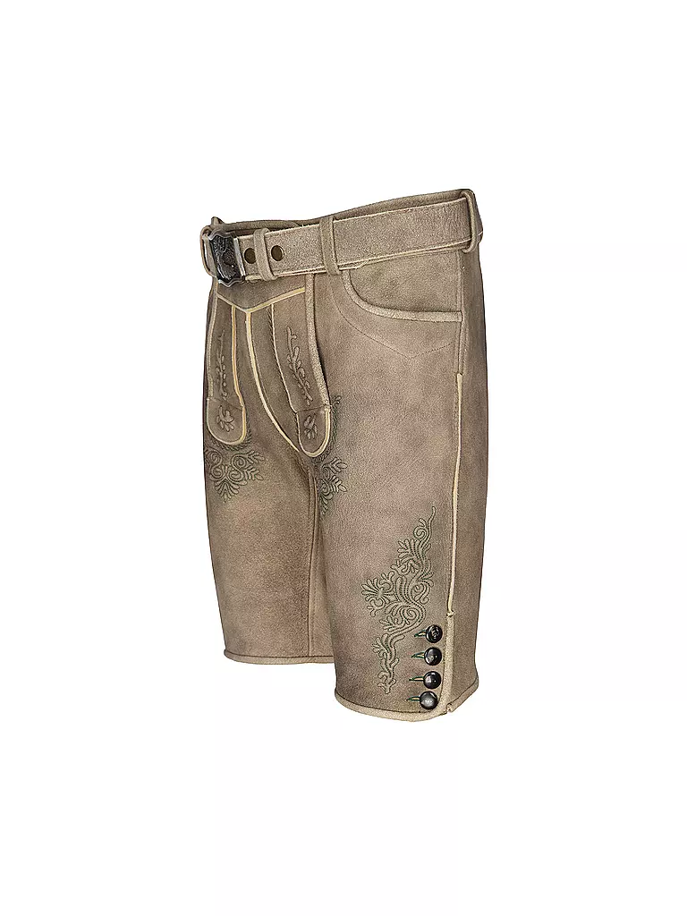 GWEIH & SILK | Lederhose MAGNUS | hellbraun