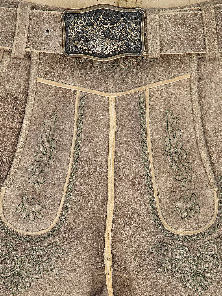 GWEIH & SILK | Lederhose MAGNUS | hellbraun