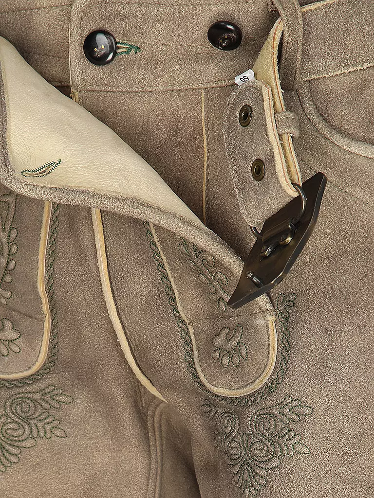GWEIH & SILK | Lederhose MAGNUS | hellbraun