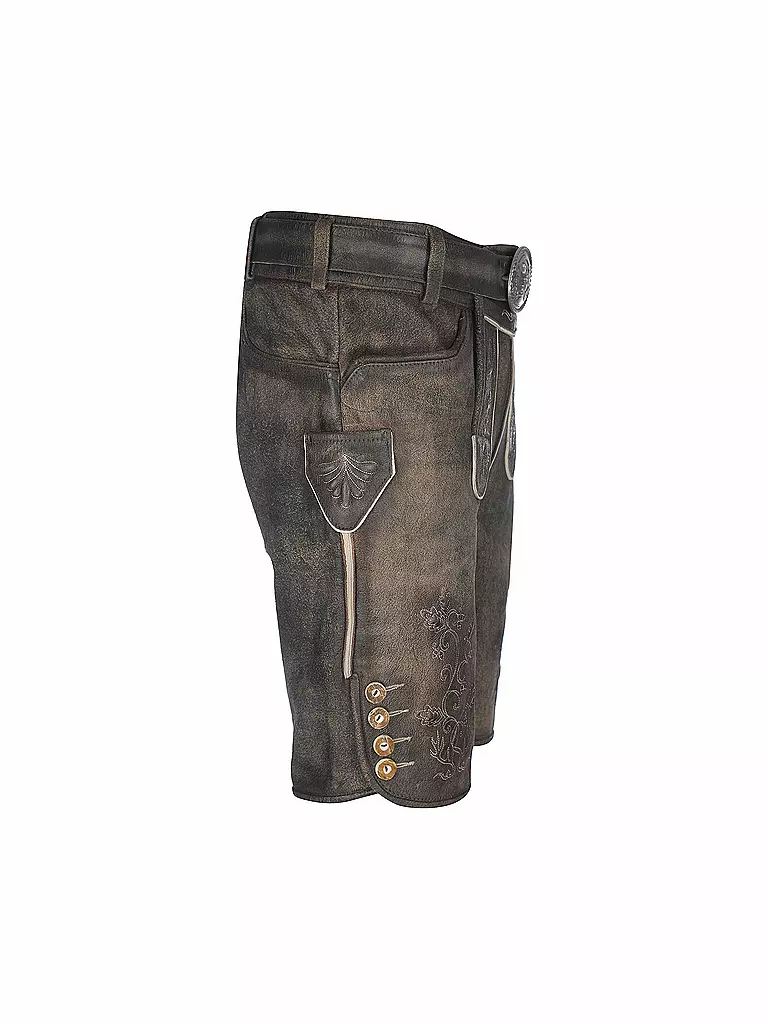 GWEIH & SILK | Lederhose RAPHAEL | braun