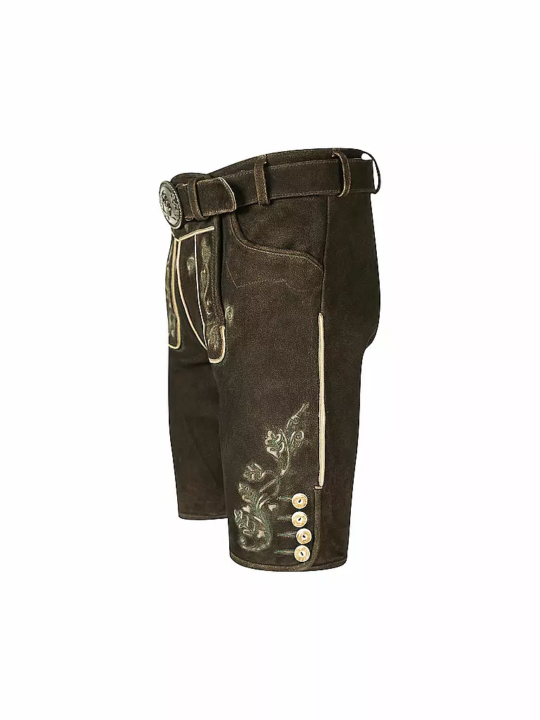 GWEIH & SILK | Trachten Lederhose Steirer Panther | braun