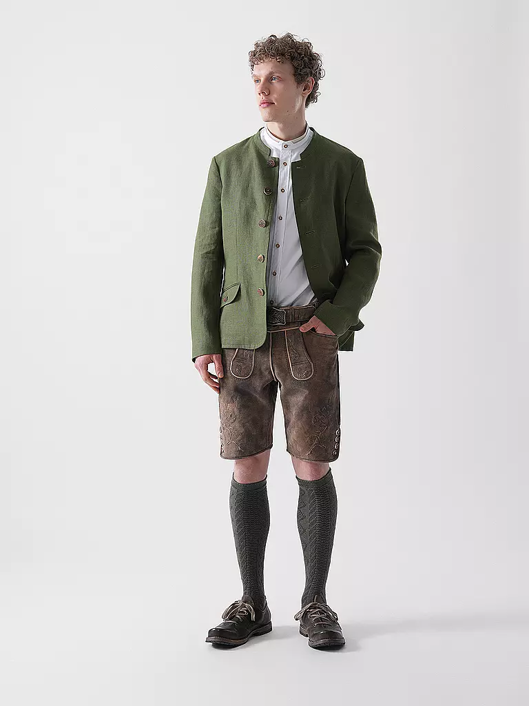 GWEIH & SILK | Trachtenhemd SCHRECKSEE | weiss