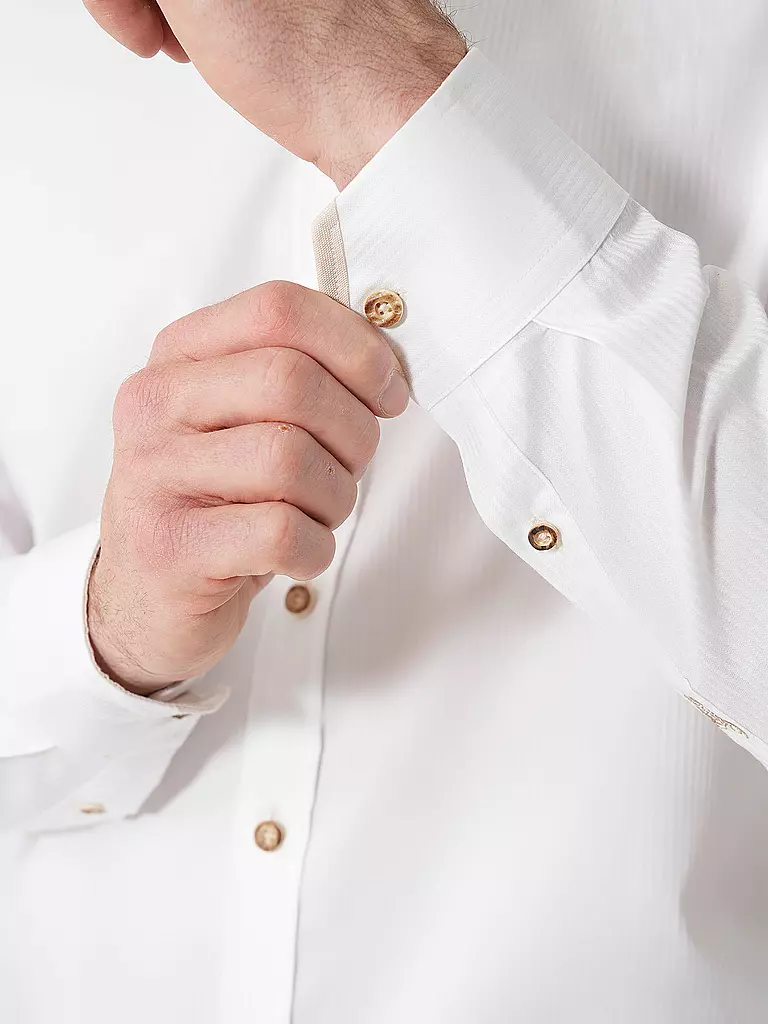 GWEIH & SILK | Trachtenhemd SCHRECKSEE | weiss