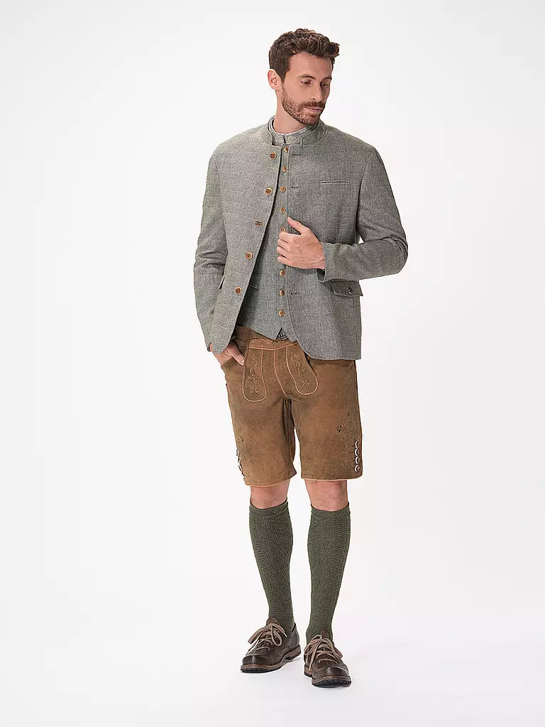GWEIH & SILK | Trachtensakko LANDSBERG | hellgrau