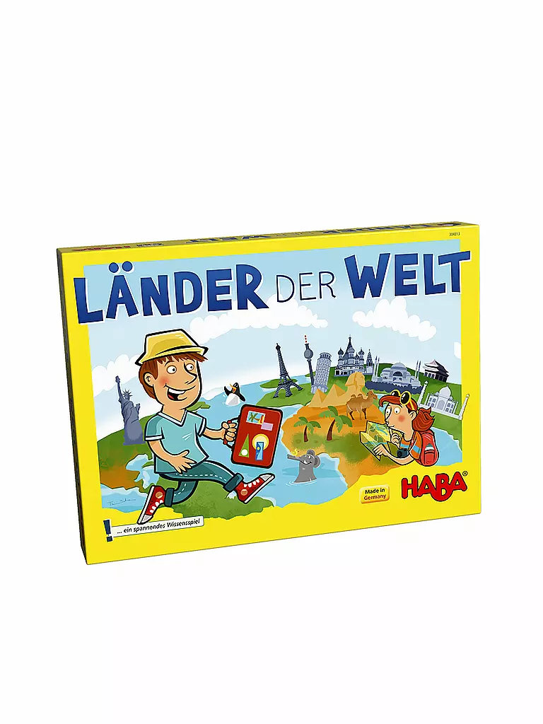 HABA | Brettspiel - Länder der Welt | keine Farbe