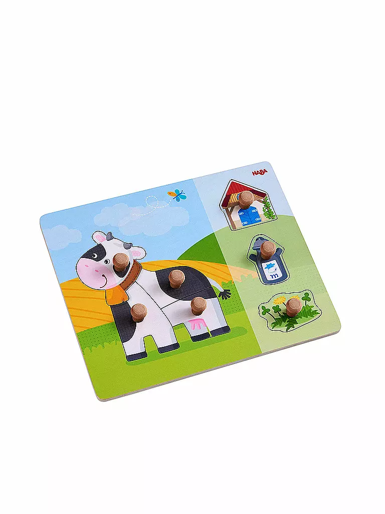 HABA | Greifpuzzle Kuh Annabell | transparent