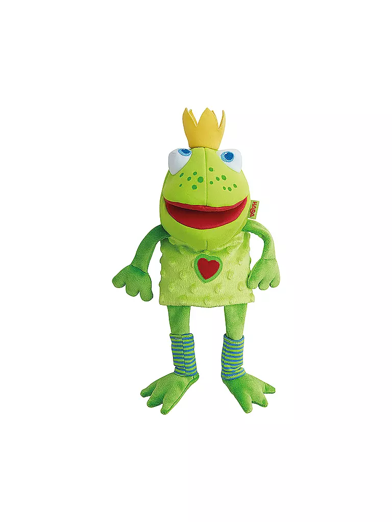 HABA | Handpuppe Froschkönig, 26 cm | keine Farbe