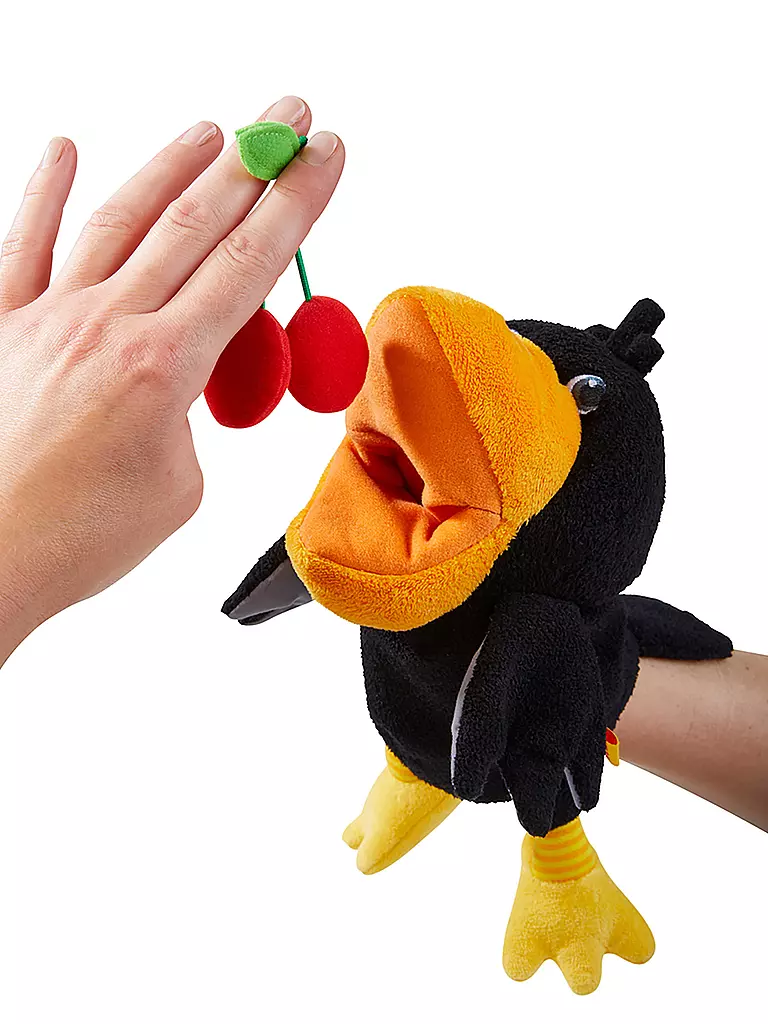 HABA | Handpuppe Rabe Theo | keine Farbe