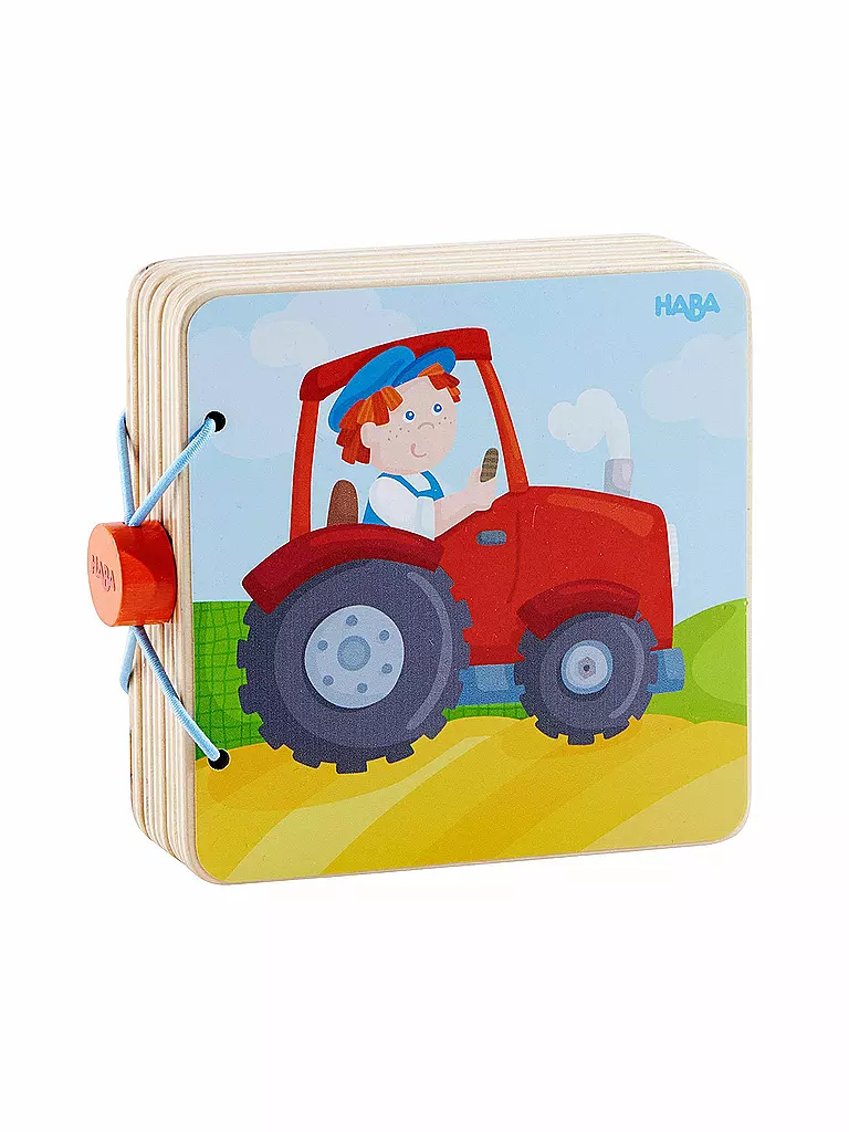 HABA | Holz-Babybuch Traktor | keine Farbe