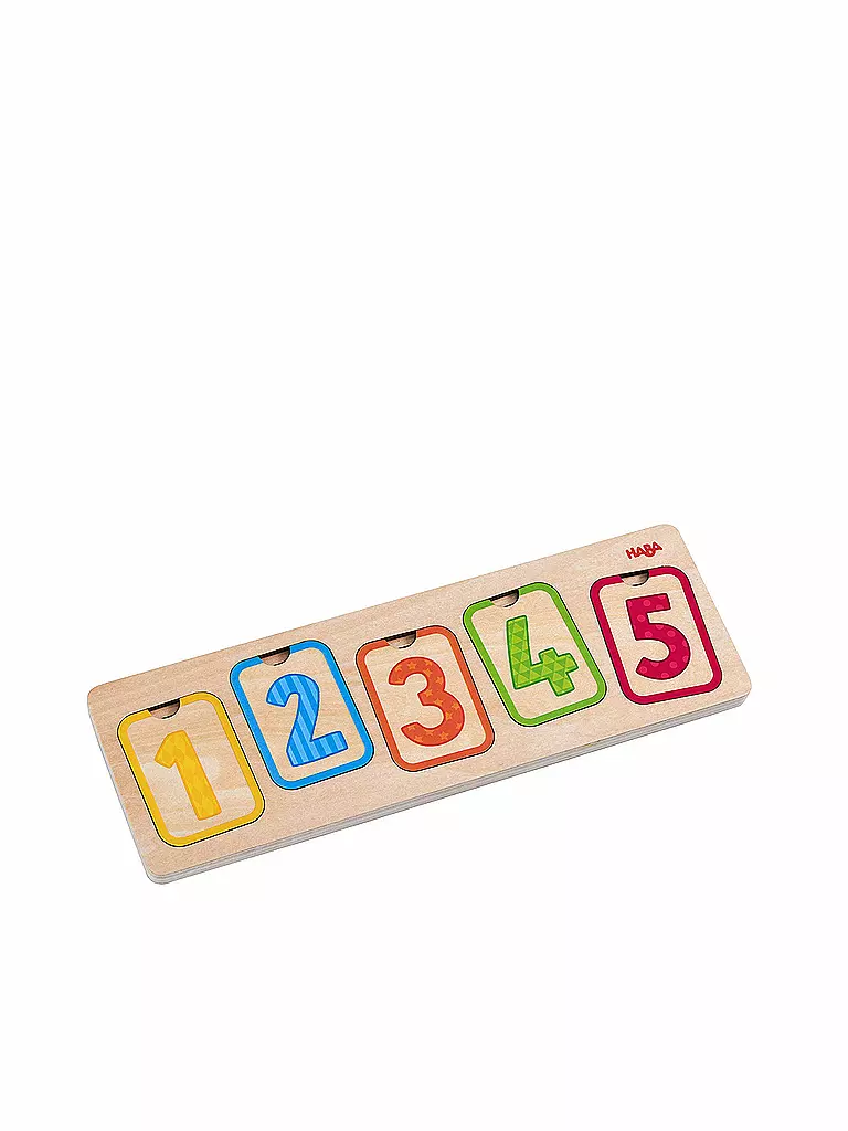 HABA | Holzpuzzle - Erste Zahlen | keine Farbe