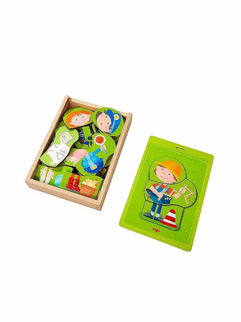 HABA | Kinderwagenkette Bunter Berufe Mix | transparent