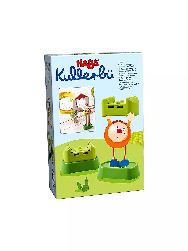 HABA | Kullerbü – Ergänzungsset Verbinder und Basis | keine Farbe