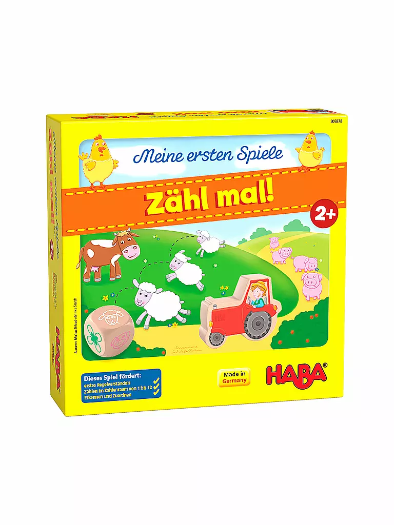 HABA | Meine ersten Spiele - Zähl mal! | keine Farbe