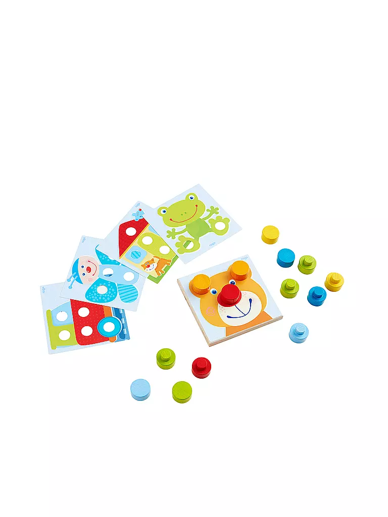 HABA | Steckspiel Kunterbunte Welt | keine Farbe