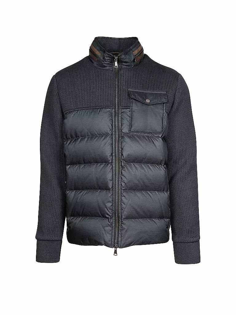 HANDSTICH | Jacke "Benjamin" | blau