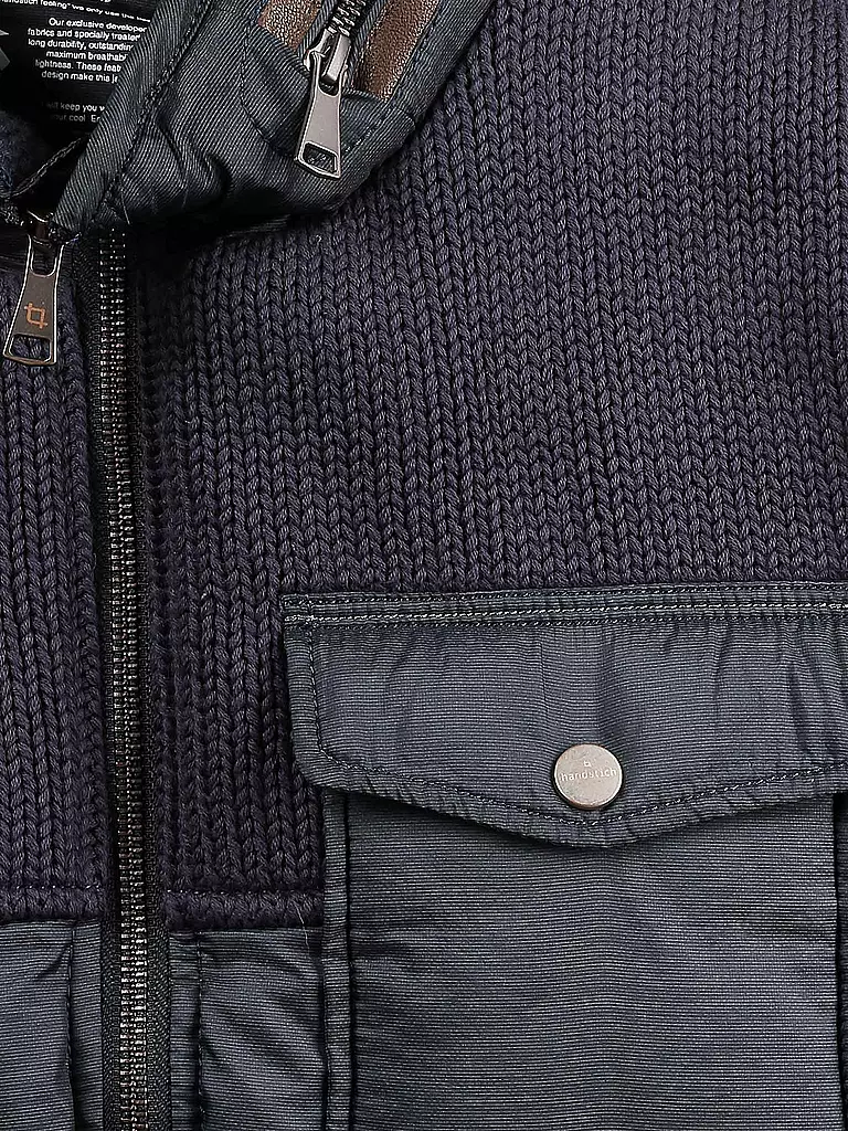 HANDSTICH | Jacke "Benjamin" | blau