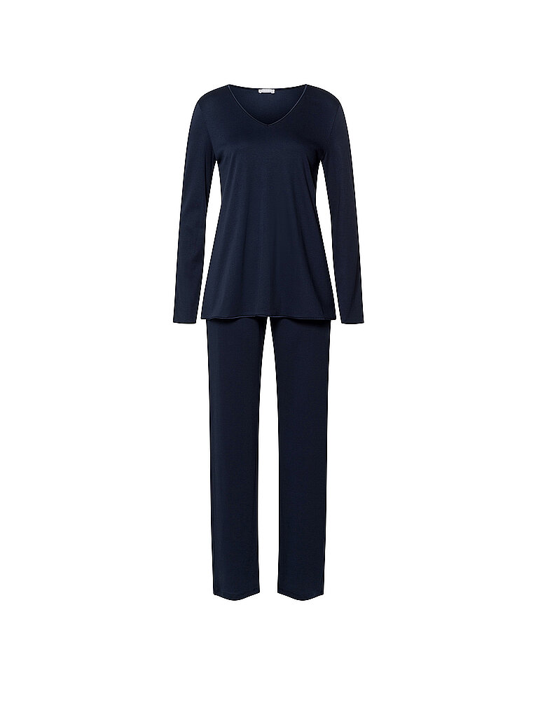 HANRO Pyjama dunkelblau | S