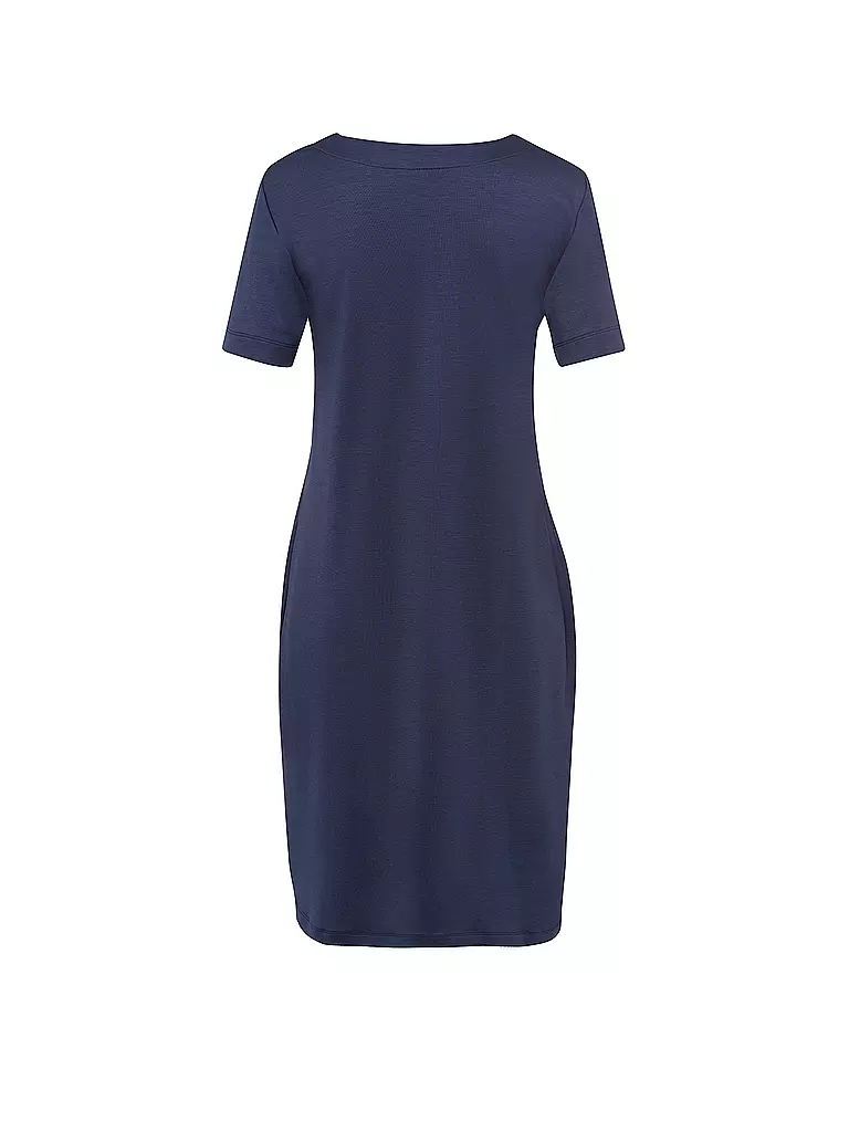 HANRO | Loungewear Kleid Pure Comfort | blau