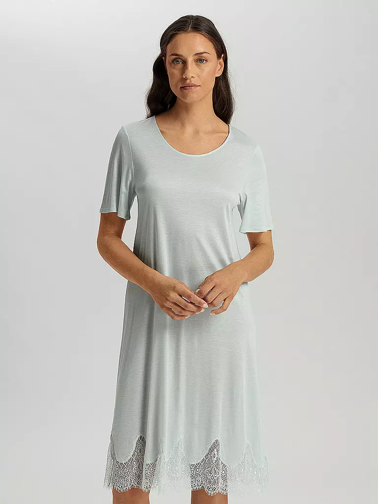 HANRO | Nachthemd - Sleepshirt | hellgrün