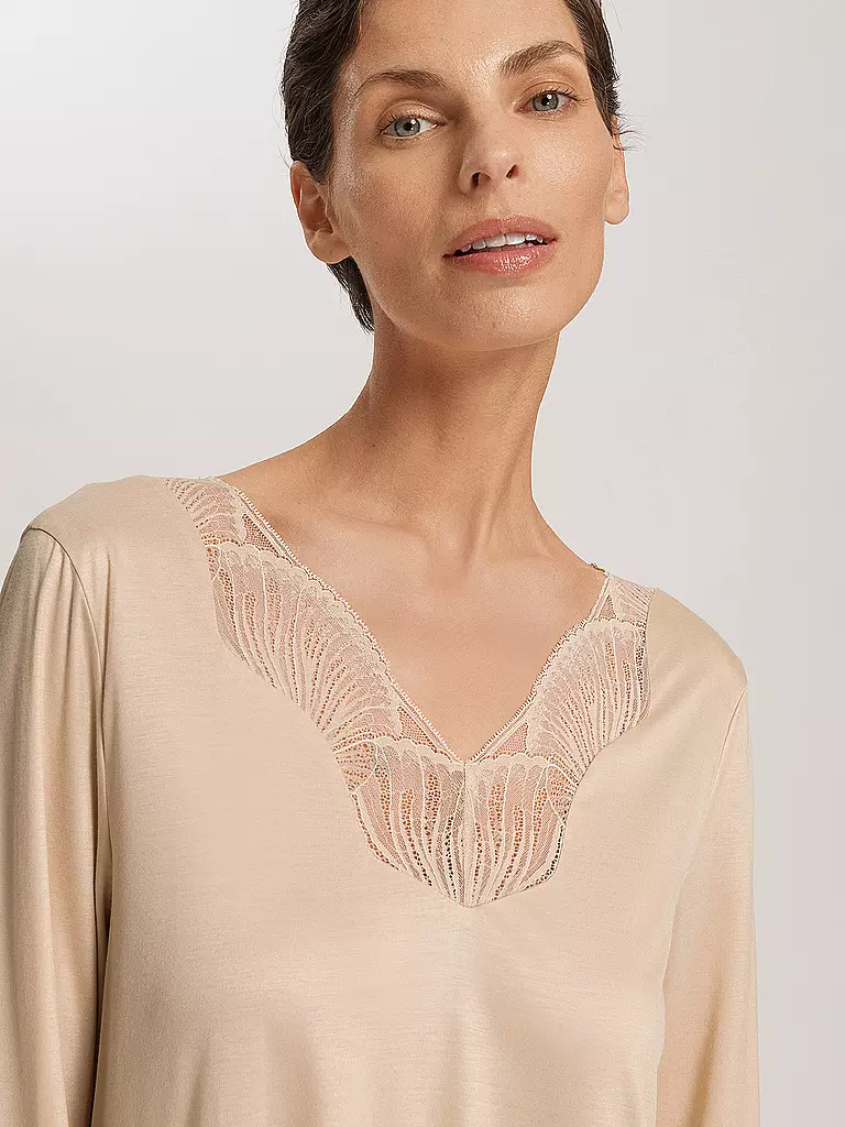 HANRO | Nachthemd - Sleepshirt | camel