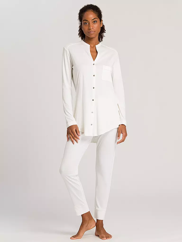 HANRO | Pyjama "Pure Essence" | creme