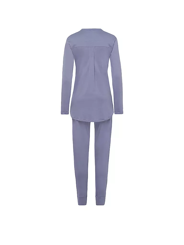 HANRO | Pyjama Pure Essence | blau