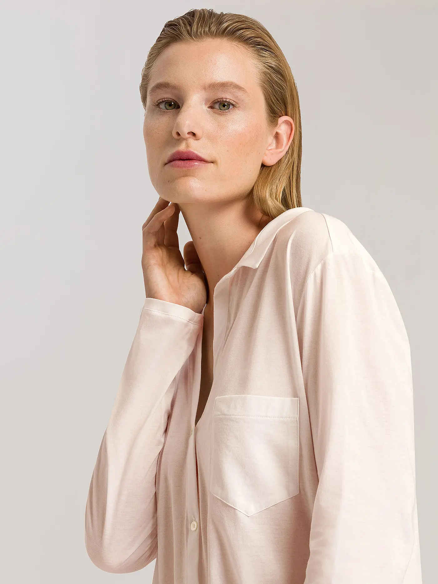 HANRO | Sleepshirt Nachthemd Carry | rosa