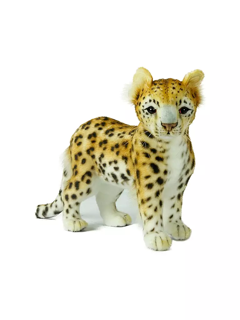 HANSA | Leopard stehend 40cm | transparent